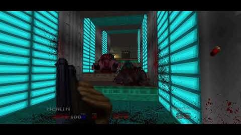 Doom 2/Brutal Doom 64 - Threshold of Pain - Drop Zone [100% secrets] (Android)
