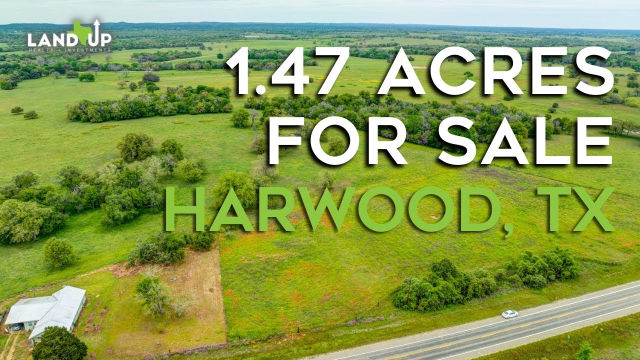 1.47 Acre Land Lot for Sale in Harwood, Texas Gonzales County YouTube