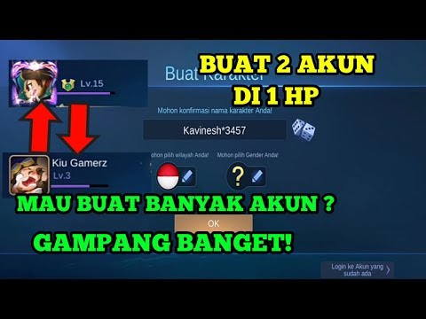 CARA MENGGANTI AKUN MOBILE LEGEND TERBARU 2020. 