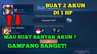 cara membuat akun baru mobile legend tanpa aplikasi - buat 2 akun dalam 1 hp