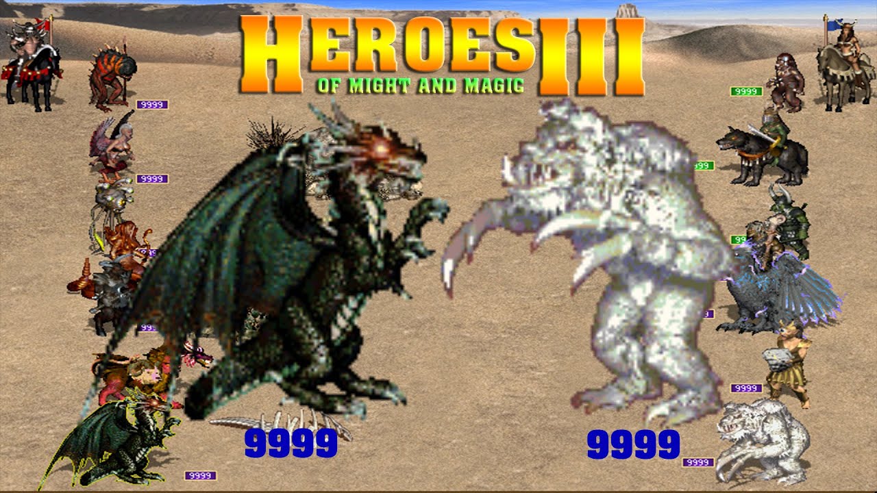 HEROES 3 COMBAT 9999 EACH SLOT DUNGEON VS STRONGHOLD