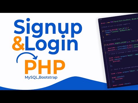 PHP Tutorial: Login