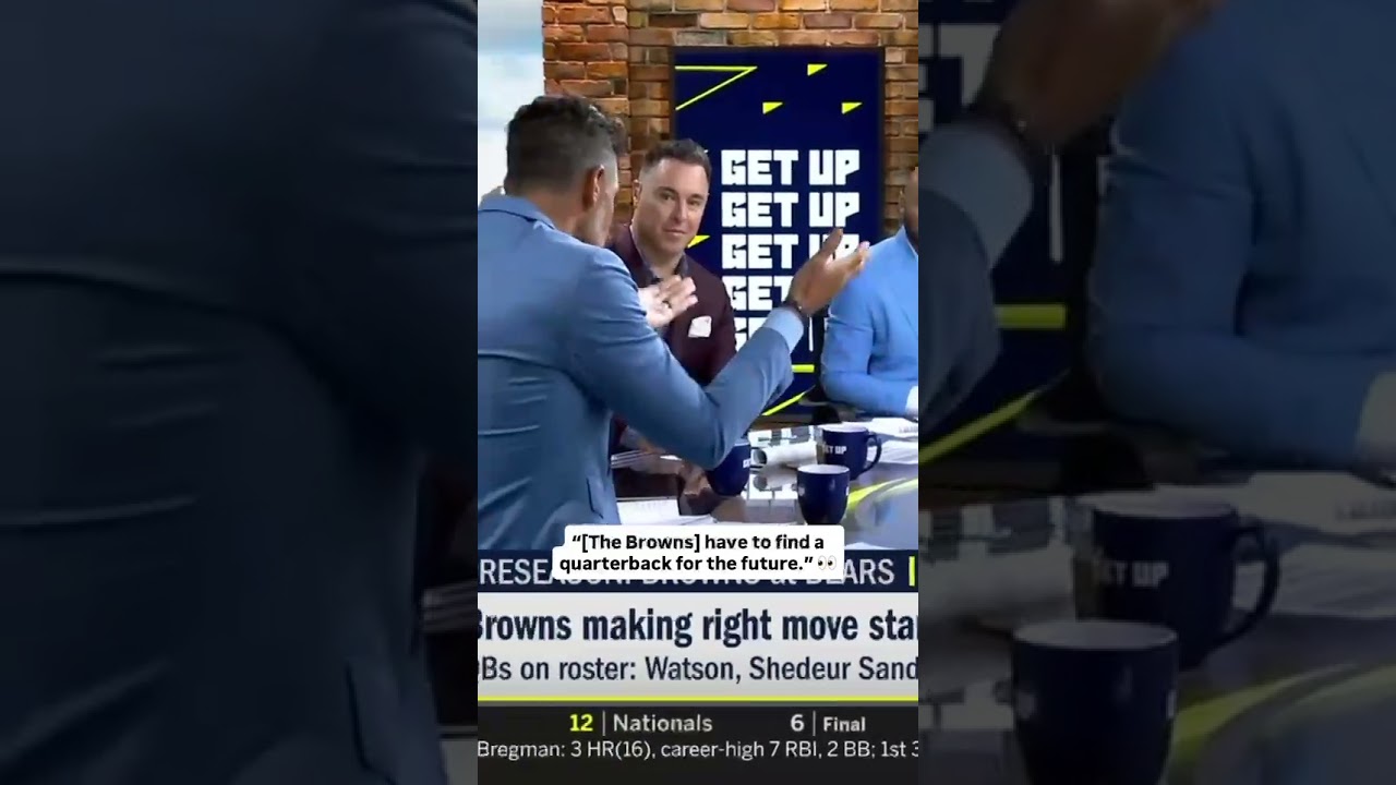 Dan Orlovsky says 'it doesn’t matter' until the Browns get a QB 👀🏈