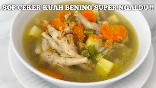 MY KIDS LOVE THIS!! SUPER SAVORY CLEAR CHICKEN FEET SOUP