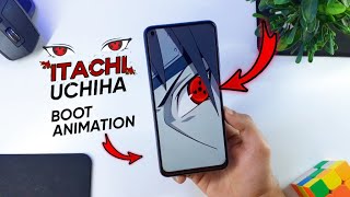 ITACHI UCHIHA Boot Animation in a Xiaomi/Miui 12.5/13 theme | NixAndrow