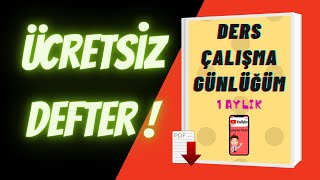 Ders Çalişma Günlüğüm Yks, Lgs, Kpss Pdf