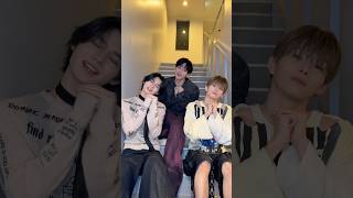 3人で一緒に👉👈💌 #ラブレターダンス #aoen #アオエン #雅久 #輝 #京助#aoen_青春インクレディブル