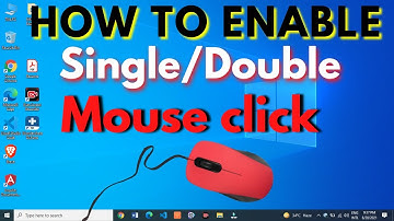 Solve Auto double click mouse in windows10 | Single or double mouse click. Mouse settings. Windows10