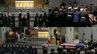 President George H.W. Bush - Final Funeral Service In Houston