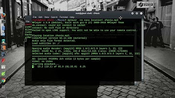 How to play music in terminal - kali linux