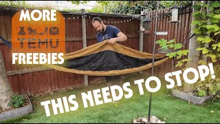 Testing My FREE Temu Hammock! (Garden Chill Test)
