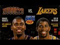 NBA 2K23 nuggets vs lakers
