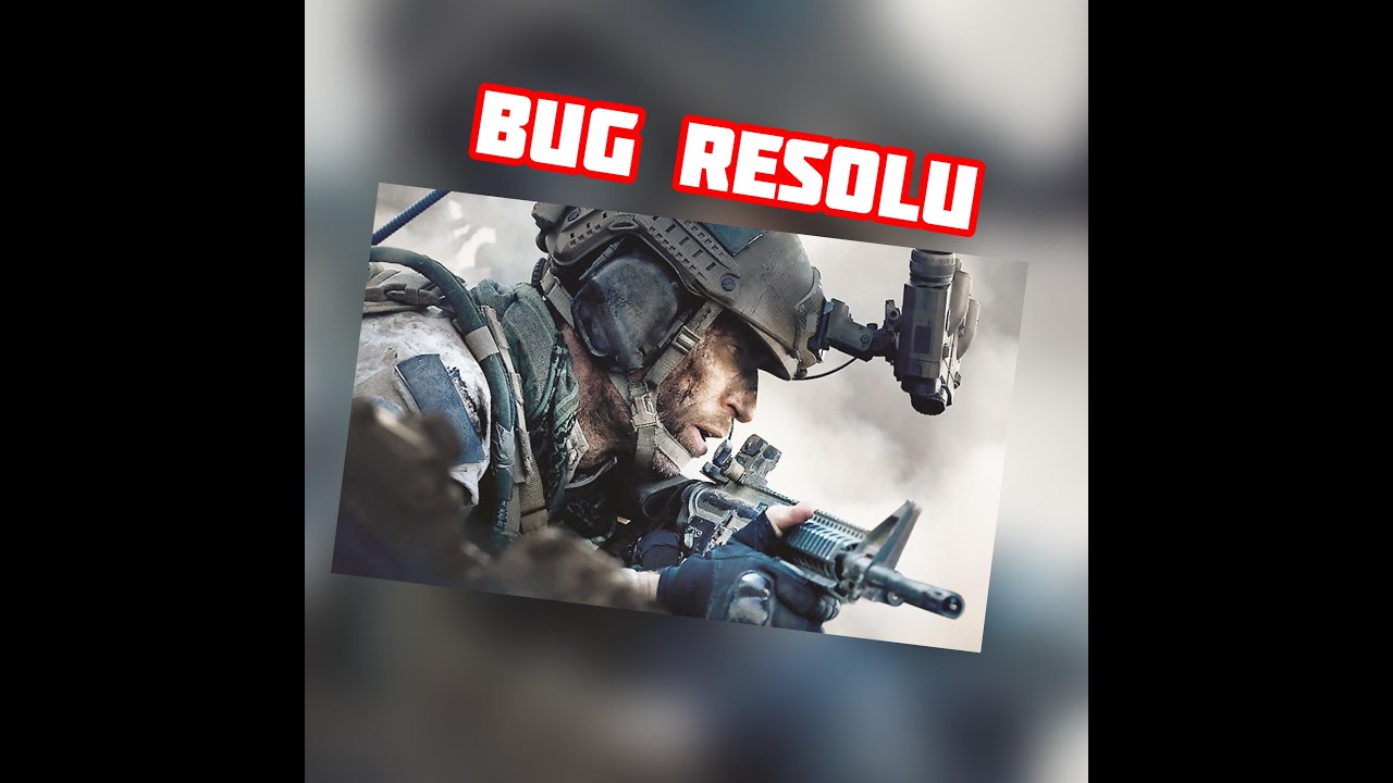 Call of Duty Modern Warfare - Bug résolu (Pour certains) - YouTube