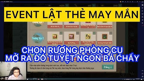 EVENT LẬT THẺ MAY MẮN : CHỌN RƯƠNG PHÒNG CỤ MỞ RA ĐỒ TUYỆT NGON BÁ CHẤY TRONG VLTK1 MOBILE