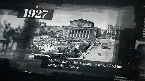 History Timeline Slideshow (Best After Effects Projects)