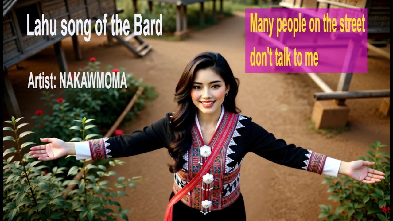 Lahu song 2025- Many people on the street don't talk to me [ NAKAWMOMA ] Lahu song of the Bard.