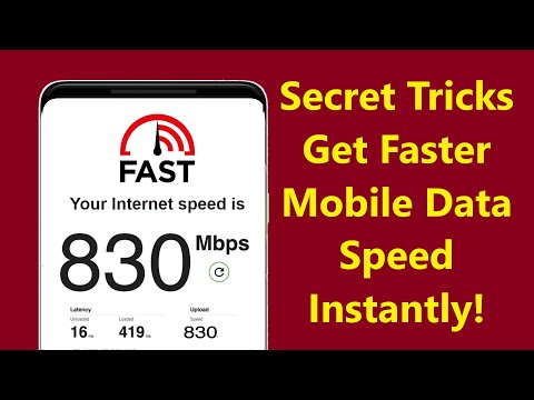 Secret Tricks To Get Faster Mobile Data Speed Instantly!! - Howtosolveit