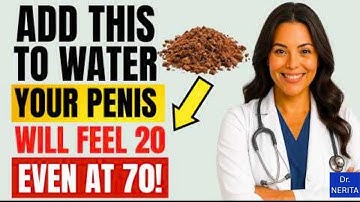 Don’t Drink Plain Water After 50! Add THIS Mineral for Insane Blood Flow | Dr. Nerita Explains