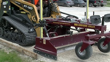 SharpGrade HD 2.2 Laser Grader &Trisonic reading concrete form work in string mode