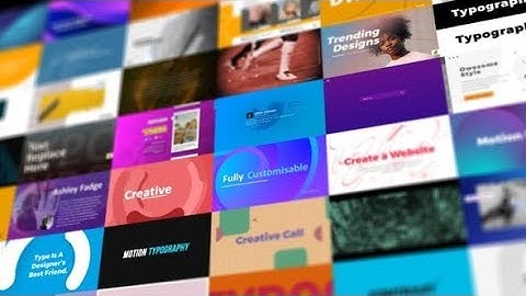 Typography Slides - After Effects Template