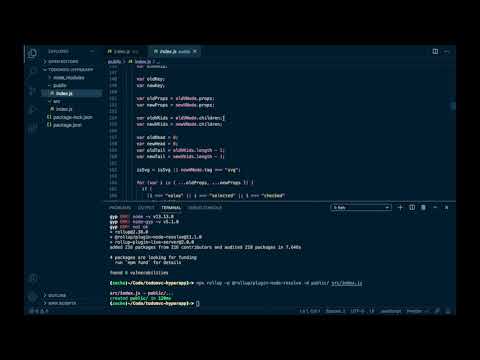Hyperapp – Local dev setup