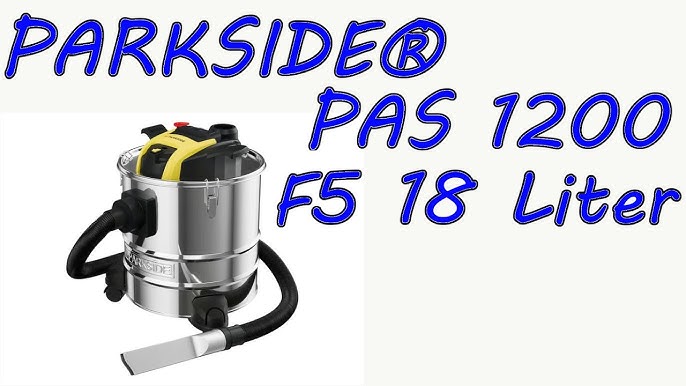 YouTube Testing 1200 PAS - Vacuum Parkside ASH Cleaner Unboxing D3