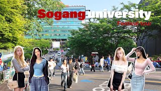 🎸🎶같이 걷는 서강대 축제 캠퍼스 투어 | 서울 캠퍼스 | Sogang Univercity College festival Tour | 4k HDR | KOREA university