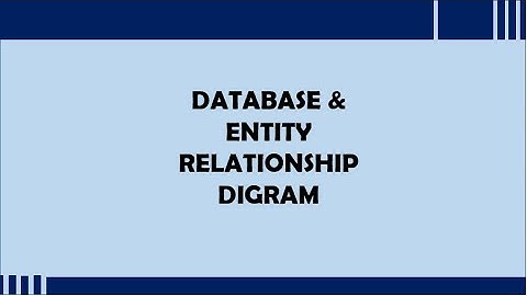 Database & Entity Relationship Diagram (MySQL Workbench)