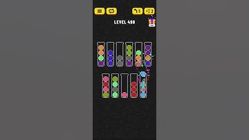 Ball Sort - Color Puzzle Game - Level 498 - Walkthrough SOLVED by RobotPlayer AI!!!