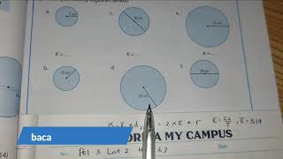 MENGERJAKAN SOAL MATEMATIKAN GAP KELAS 6, LATIHAN 2 PELAJARAN 3 HALAMAN 67