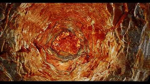 CMS Scan of a Fresh Air Raise Scan into Large Stope