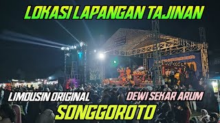 Download lagu SONGGOROTO | LIMOUSIN ORIGINAL | DEWI SEKAR ARUM | LIVE LOKASI LAPANGAN TAJINAN