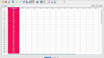 Calculating mean, median, and mode on SPSS