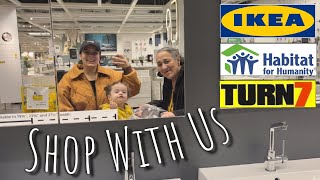 Shop With Us | Turn 7 Liquidation Store | Ikea in March 2023 | Thrifting at Habitat for Humanity
