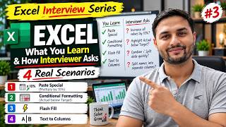 Excel Interview Questions: Can You Solve These 4 Real Scenarios