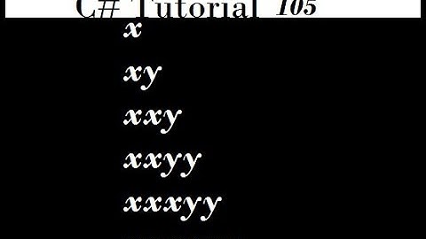 Printing Triangle Pattern in C# Example Sixteen