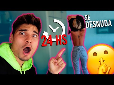 SPYING ON MY GIRLFRIEND FOR 24 HOURS *she cheated*
