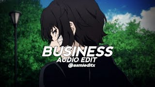 Business ( dystinct feat naza ) - Audio edit