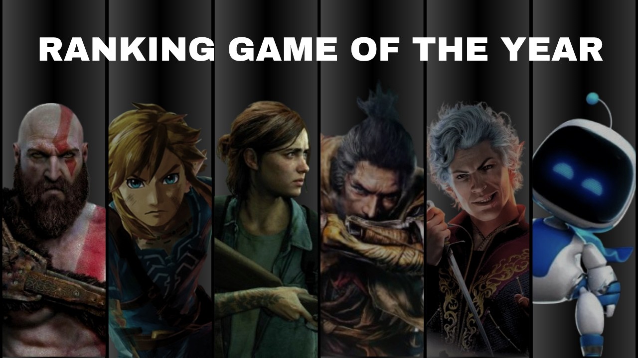 Ranking EVERY GAME of the YEAR WORST To BEST - YouTube