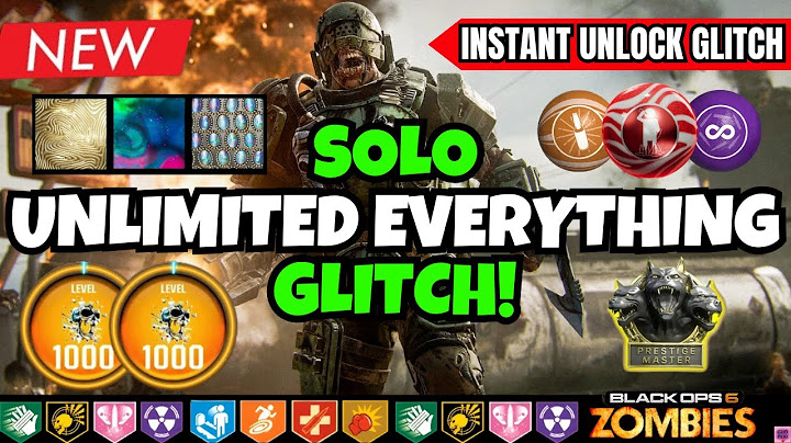 NEW Solo Unlimited EVERYTHING Glitch BO6 (+ BEST SOLO UNLIMITED XP GLITCH & MORE) BO6 ZOMBIES GLITCH