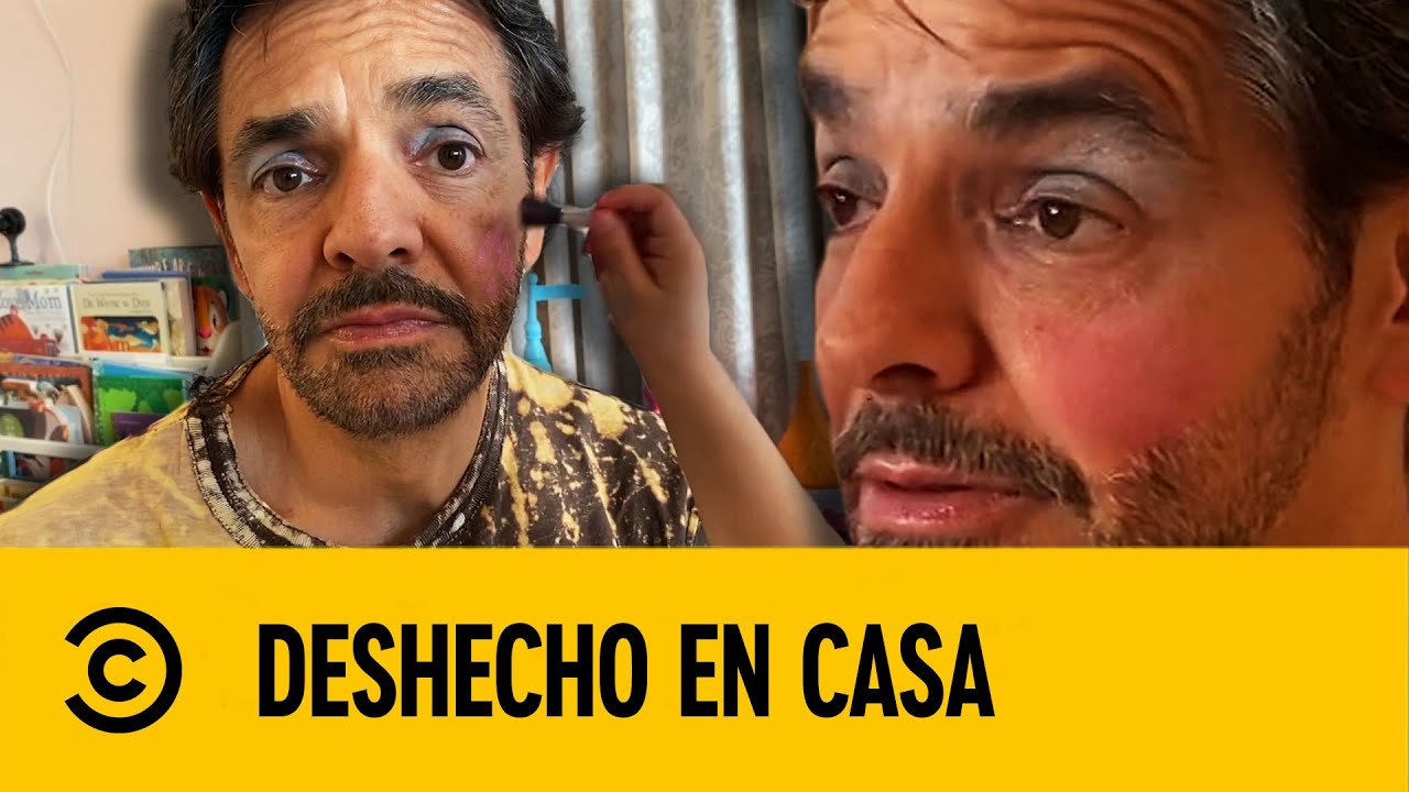 Eugenio Derbez Maquillado | DesHecho En Casa | Comedy Central LA