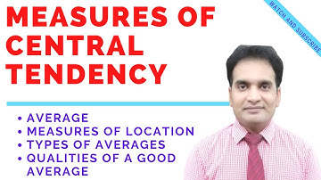 Muhammad Usman | Averages | Measures Of Central Tendency | Types Of Averages In Urdu Hindi English