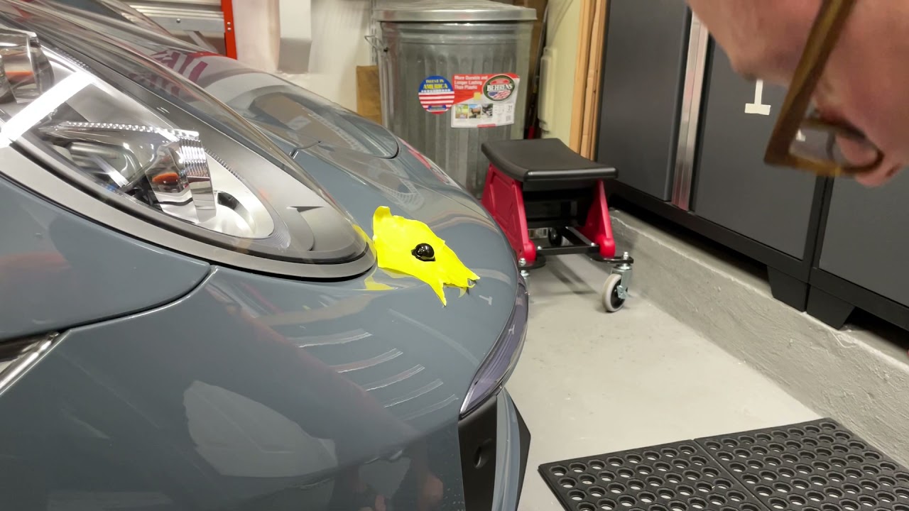 Headlight Washer Spray Nozzle Replacement 991 Porsche 911 Carrera S 991.2 C2S DIY Maintenance