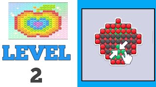 Jewel Colour sort Level 2 Solution Walkthrough 