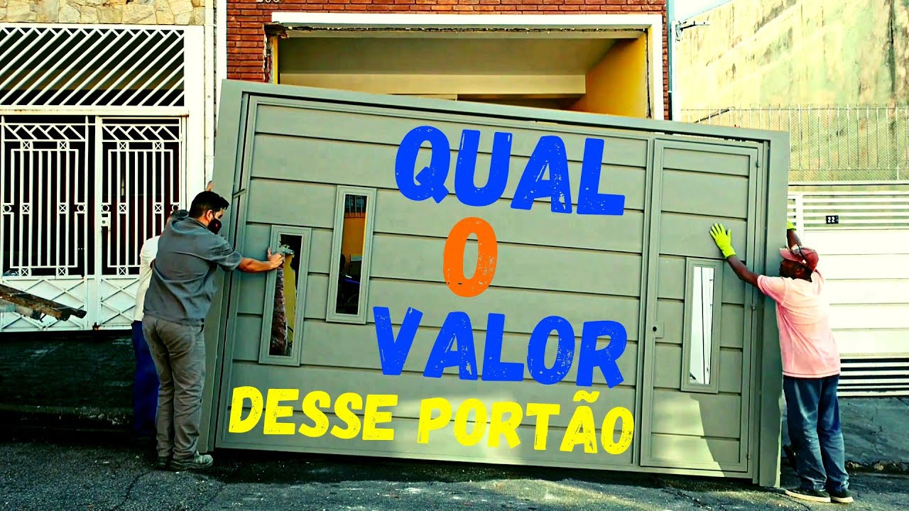 Qual O Preço De Um Portão De Garagem?