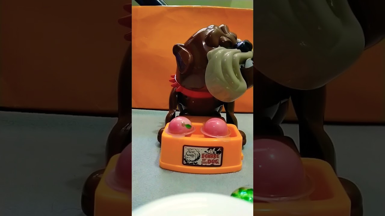 snoring dog and his apple 🍎🍎 with dino egg mini part927