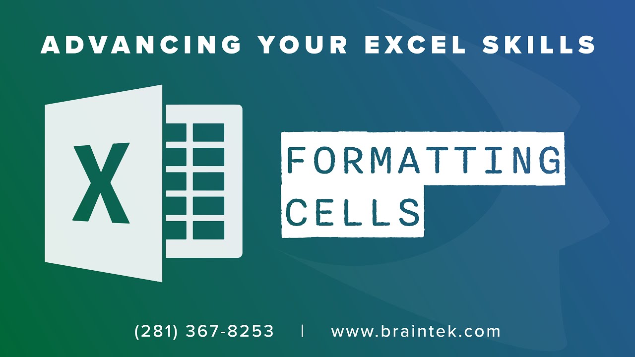 Formatting Cell Data - YouTube