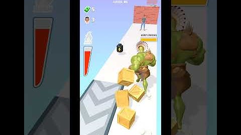 Muscle Rush Level 85 Gameplay Android & IOS #shorts