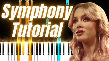 Symphony Clean Bandit (feat. Zara Larsson) - Easy Piano Tutorial (SHEET MUSIC)