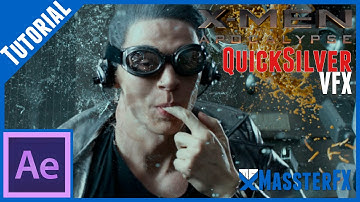 After Effects Tutorial || QuickSilver slowmo #Xmen